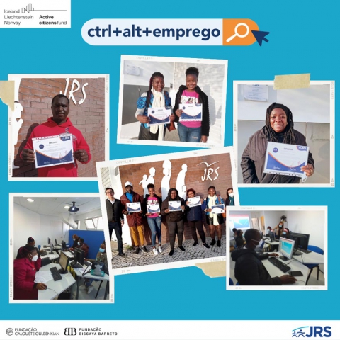 O projeto “Ctrl+Alt+Emprego” já finalizou a sua primeira ação de formação!